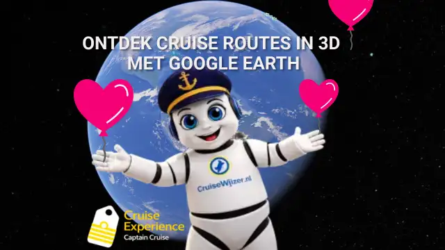 START DE ROUTE IN 3D EN BELEEF UW CRUISE DAG TOT DAG